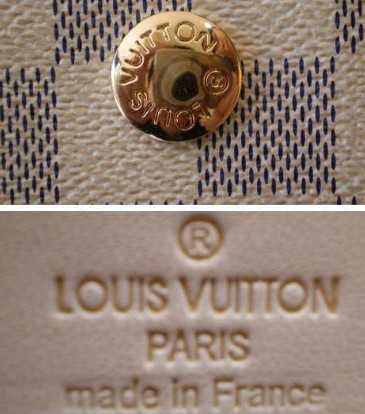 7A Replica Louis Vuitton Damier Azur Canvas Highbury N51189